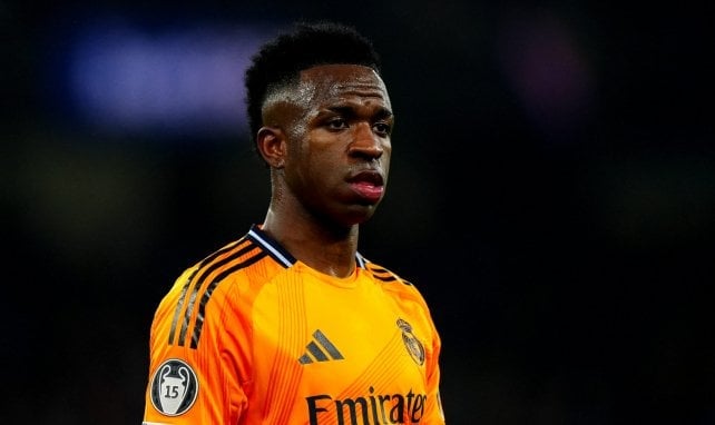 Vinícius con el Real Madrid