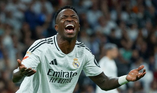 Vinicius Junior con el Real Madrid