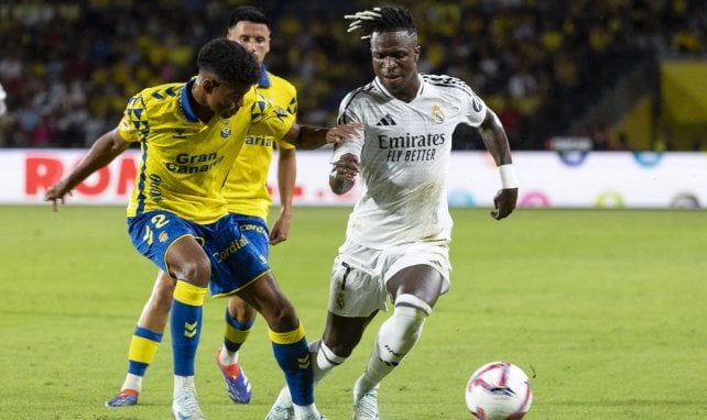 Vinicius Junior ante la UD Las Palmas