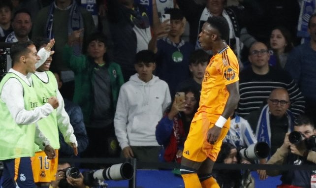 Vinícius Júnior con el Real Madrid