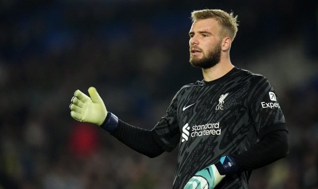Vítězslav Jaroš con el Liverpool.