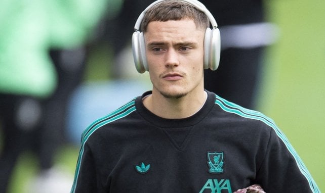 Florian Wirtz antes de un partido