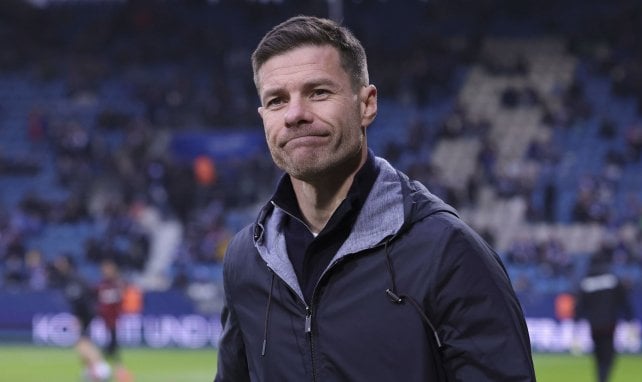 Xabi Alonso con el Bayer Leverkusen