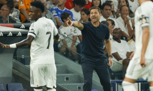 Se palpa la tensión entre Vinícius Júnior y Xabi Alonso