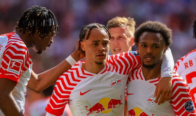 Celebración del RB Leipzig