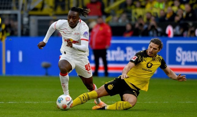 Yan Diomande con RB Leipzig