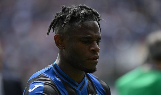 Duván Zapata en acción