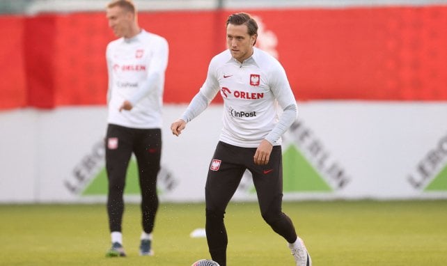 Piotr Zieliński con Polonia