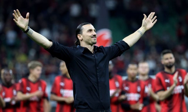 Zlatan Ibrahimovic con el AC Milan