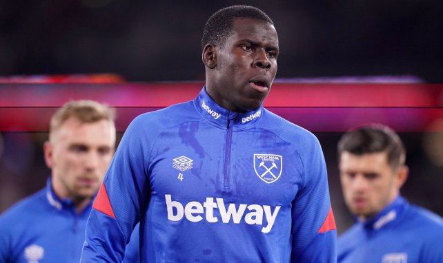 Kurt Zouma con el West Ham