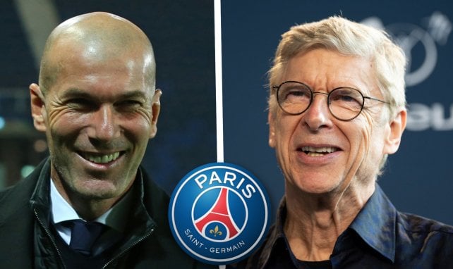 Zinedine Zidane y Arsene Wenger se pueden reunir en París