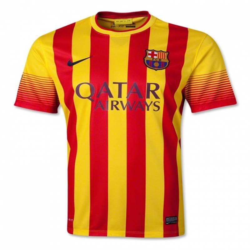 Camiseta amarilla cheap de barcelona