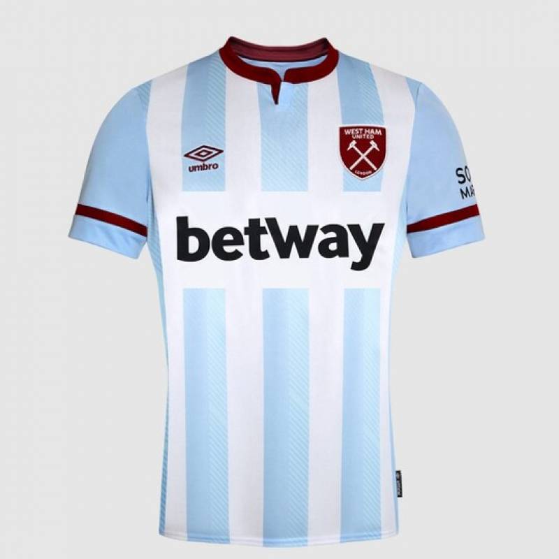 Camiseta West Ham exterior 2021/2022