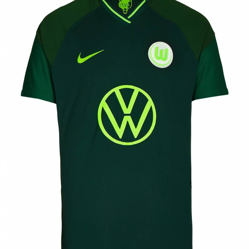 Camiseta Wolfsburg exterior 2021/2022