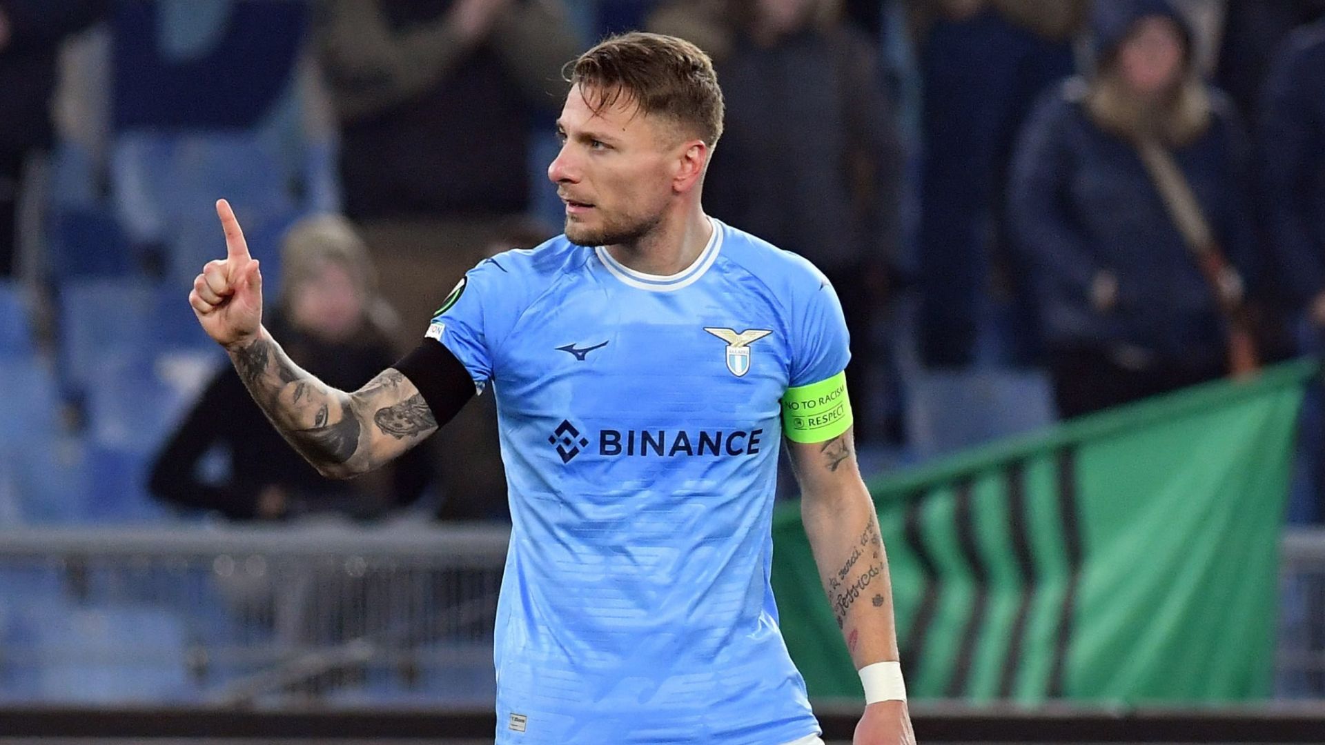 Lazio Ciro Immobile hace saltar las alarmas