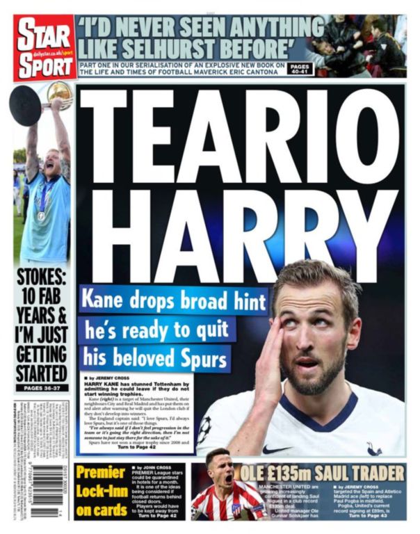 Portada Daily Star
